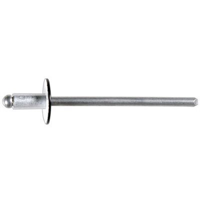 Auveco Rivets Black Aluminum CAPS21320 1/8 1/8 X 3/8 PK 15