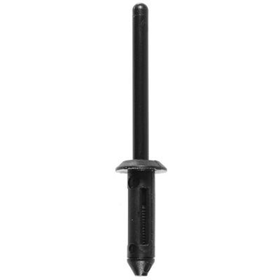 Auveco Rivets Black Plastic CAPS21327 4.95mm 18mm Grip PK 25