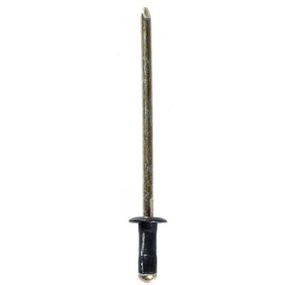 Auveco Rivets Black Aluminum CAPS21418 1/8 Peel-Type 1/32 X 1/4 PK 25