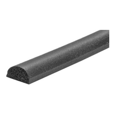 Auveco Rubber Products Sponge Rubber Half Round CAPS4736 1/4 PK 50 Ft