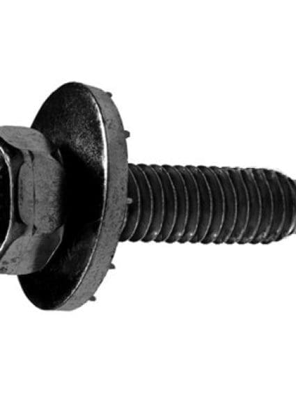Auveco Body Bolts 44697 CAPS8847 5/16-18 x 1-1/4 Black Hex Head PK 50
