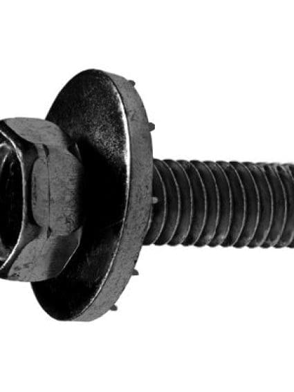 Auveco Body Bolts 44697 CAPS9756 5/16-18 x 1 Black Hex Head PK 100