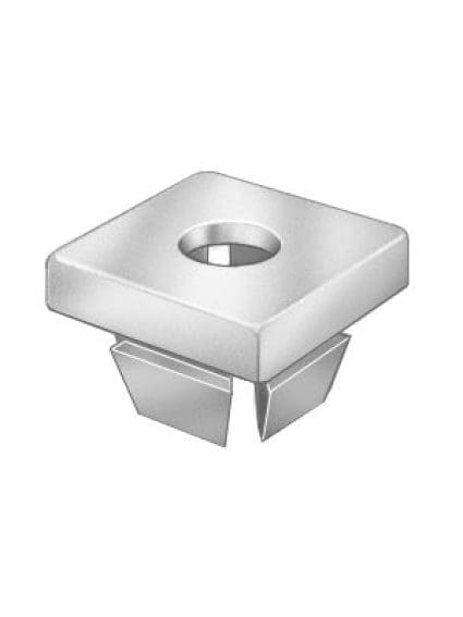 Auveco Headlight Adjusting Nut CAPS9851 White Nylon 1/4 X 28 GM PK 50