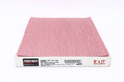 Carbo Sand Paper Dry CAN14148 Red 9" X 11" 800 Grit PK 100