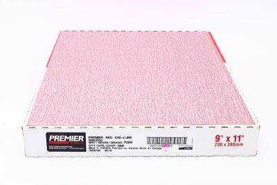 Carbo Sand Paper Dry CAN20531 Red 9" X 11" 280 Grit PK 100