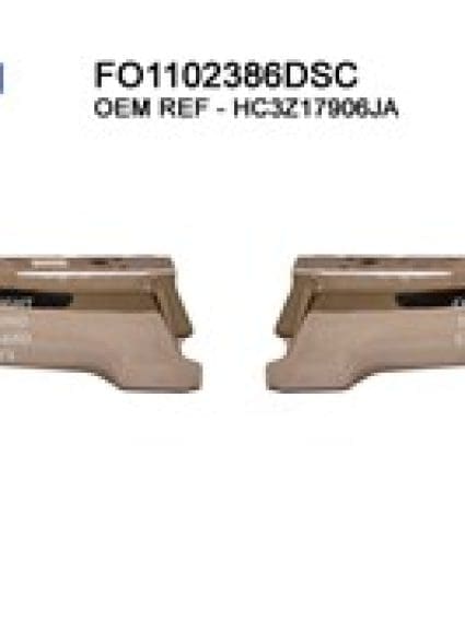 FO1102386DSC Rear Bumper Step Face Bar
