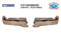 FO1102386DSC Rear Bumper Step Face Bar