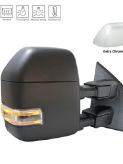 FO1321607 Driver Side Power Heated Mirror
