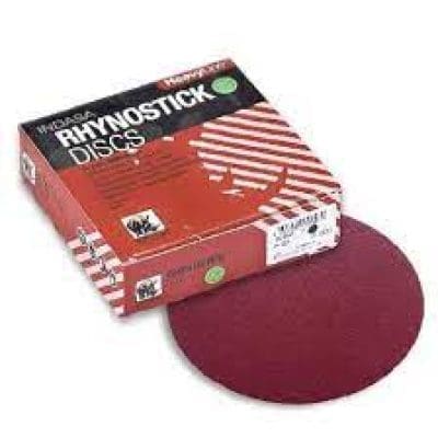 INDASA Sand Paper Rhynostick IND600-40 6 " Discs 40 Grit PK 50