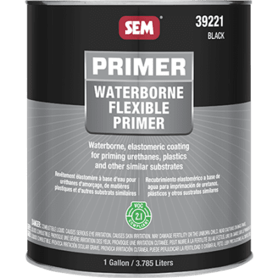 SEM Waterborne Flexible Primer Black Gallon 39221