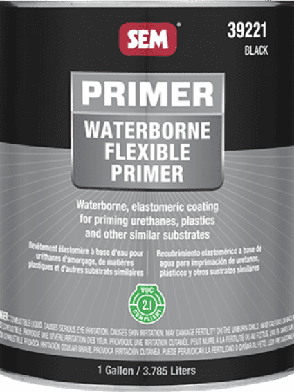 SEM Waterborne Flexible Primer Black Gallon 39221