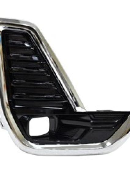 GM1039250 Front Bumper Insert Fog Light Bezel Passenger Side