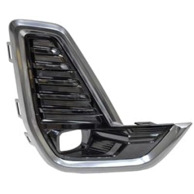 GM1039251 Front Bumper Insert Fog Light Bezel Passenger Side