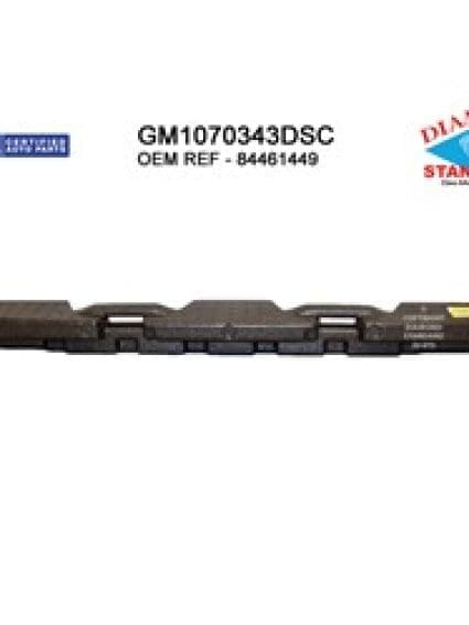 GM1070343DSC Front Bumper Impact Absorber
