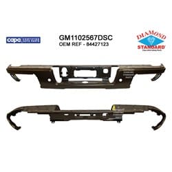GM1102567 Rear Bumper Face Bar