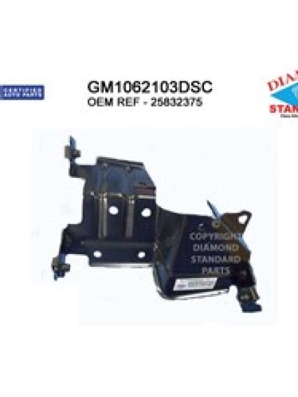 GM1062103DSC Front Bumper Bracket Mounting Driver Side