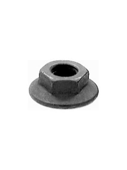 Auveco Metal Nut Metric M6-1.0 CAPS14855