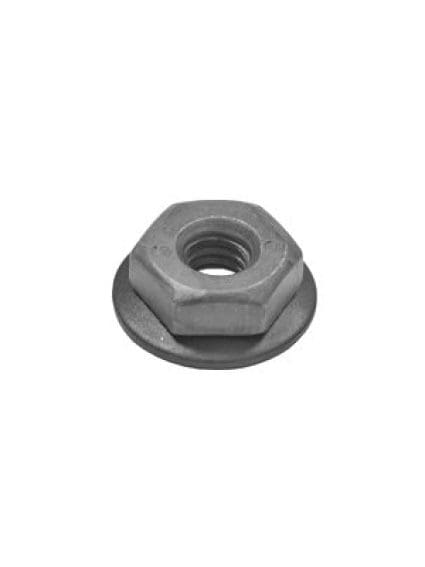 Auveco Metal Washer Nut Metric M4-0.7 CAPS15325