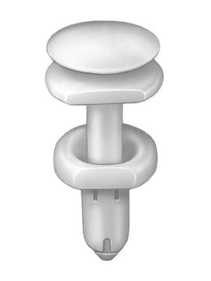Auveco Trim Panel Retainer GM CAPS18353 White Nylon Door PK 50