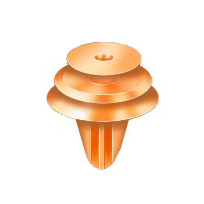 Auveco Trim Panel Retainer Honda CAPS21087 Orange Nylon PK 15