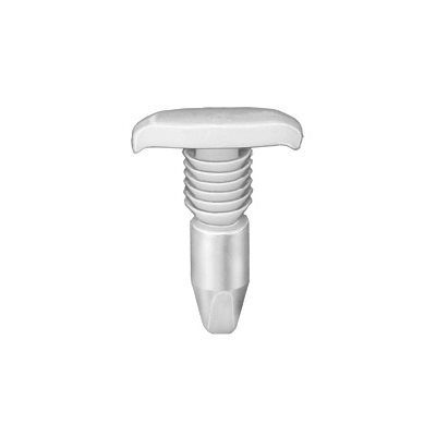 Auveco Weatherstrip Retainer Ford CAPS8853 White Nylon PK 50