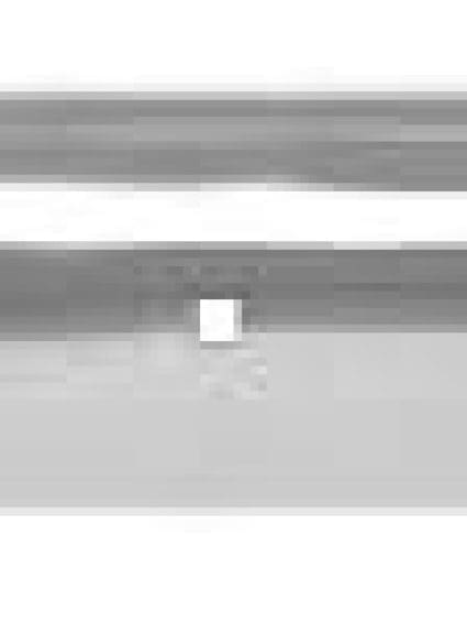 0846-020CA Rear Bumper Face Bar