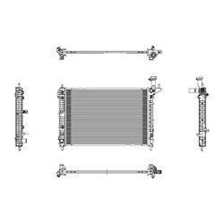 RAD13006 Cooling System Radiator