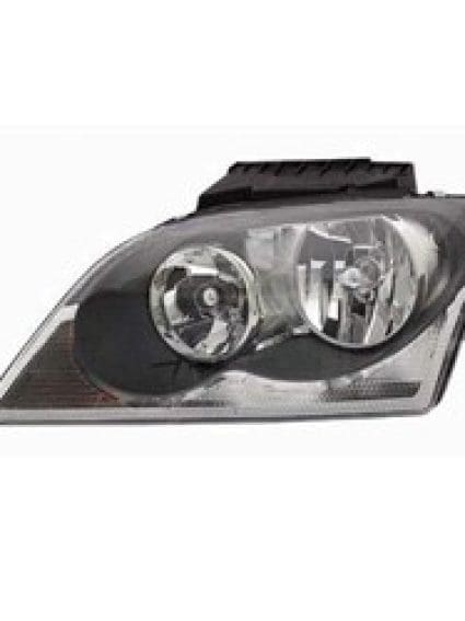CH2502168C Driver Side Front Light Headlight Assembly