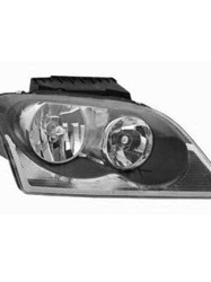 CH2503168C Passenger Side Front Light Headlight Assembly