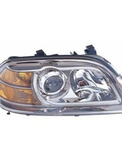 AC2519107C Passenger Side Headlight Lens and Housing