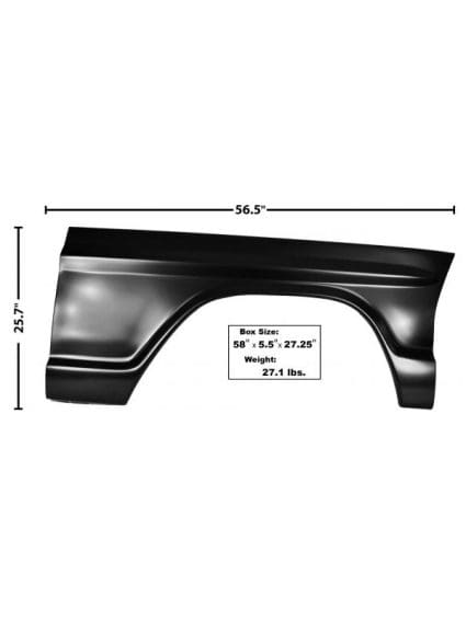 GLA3068 Passenger Side Fender Panel