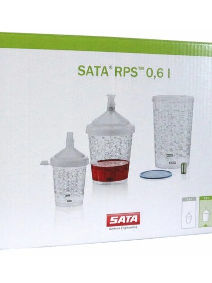 SATA RPS 0.6L Mixing Cups 1010545<br/> Disposable Mixing Cups