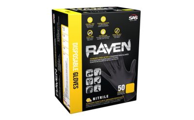 SAS Gloves Raven Medium 66517-01