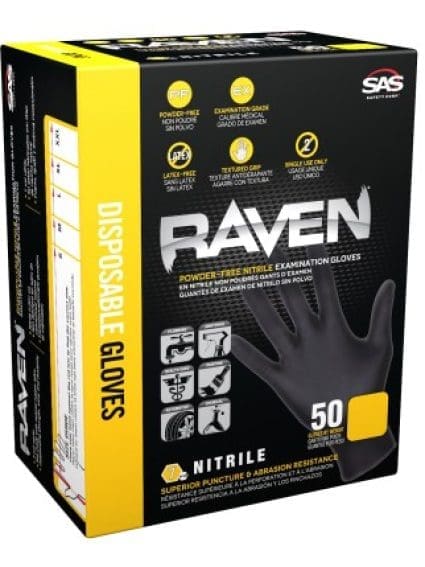 SAS Gloves Raven Medium 66517-01