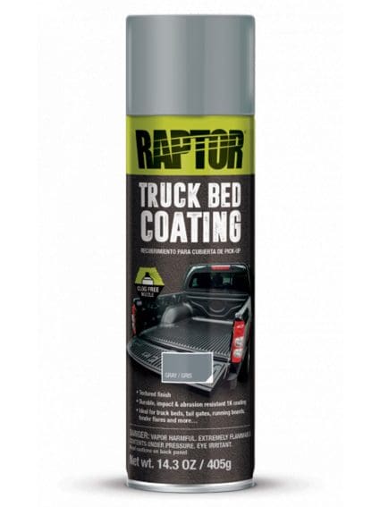 U-Pol Raptor Bed Liner Aerosol UP8412