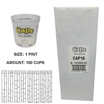 Paint Mixing Cup Pint 473ml Box of 100