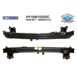 HY1006153DSC Front Bumper Impact Bar