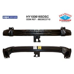 HY1006165DSC Front Bumper Impact Bar