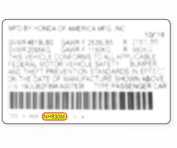 central-alberta-paint-supply-acura-paint-code-label-1