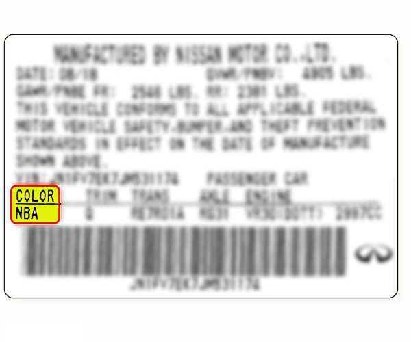 central-alberta-paint-supply-infiniti-paint-code-label