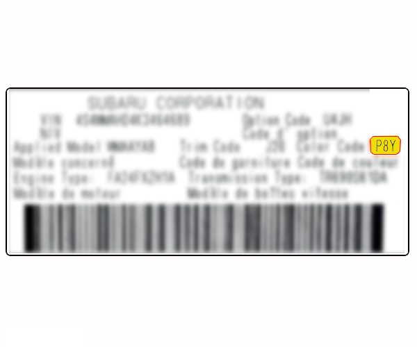central-alberta-paint-supply-subaru-paint-code-label