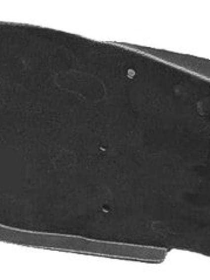 GM1228111 Front Bumper Under Car Shield Passenger Side