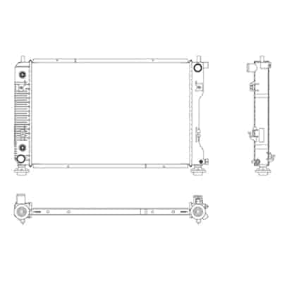 RAD13103 Cooling System Radiator