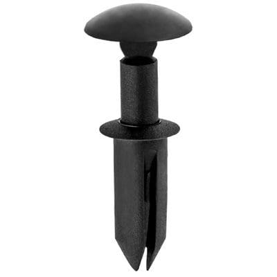 Auveco Push In Retainer Jul-32 CAPS13999 Black Nylon Hole Size PK 25