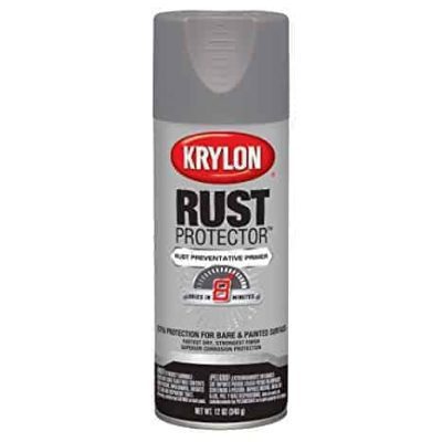 Krylon Paint Rust Protector DUP469038 Enamel Gray Primer 340g 12oz