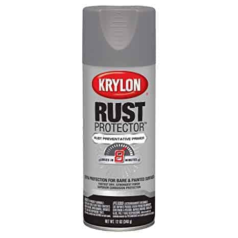 Krylon Paint Rust Protector DUP469038 Enamel Gray Primer 340g 12oz