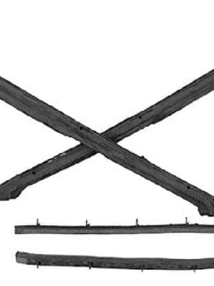 GLAM1727 Weatherstrip Rear Qtr Panel Seal Jamb