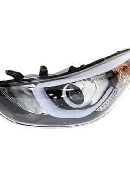 HY2502186C Driver Side Headlight Assembly