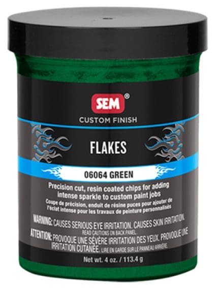 SEM Flakes Green 06064