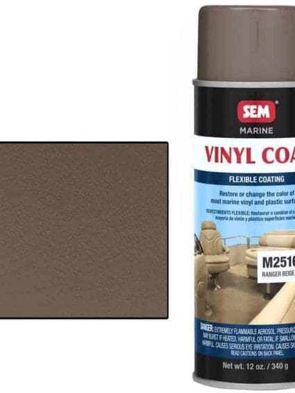 SEM Marine Vinyl Coat Ranger Beige Flexible Coating 25163